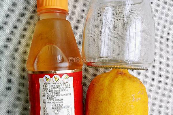 腌柠檬片的做法图解1