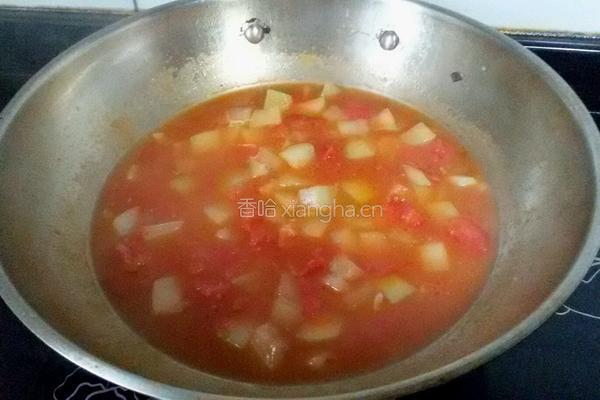 西红柿冬瓜汤的做法图解10