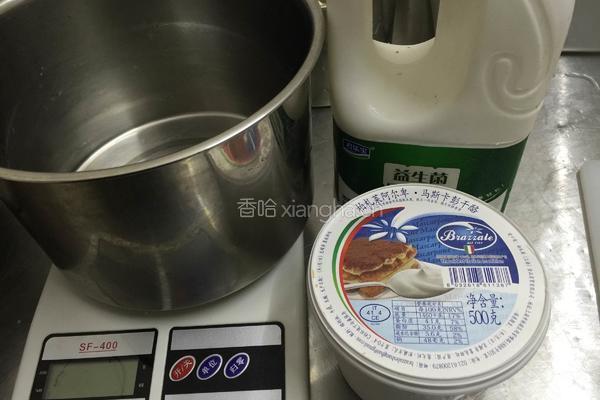 免烤芝士蛋糕的做法图解1