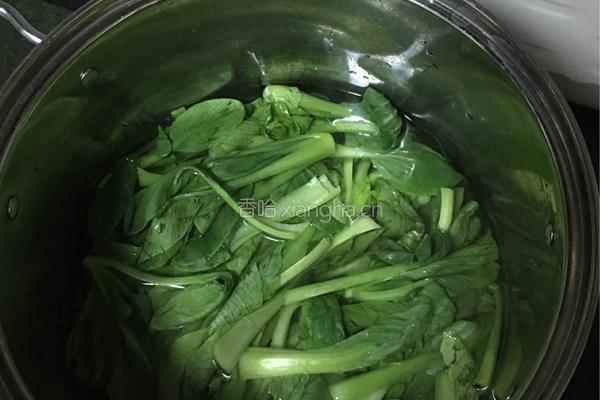 香菇青菜包的做法图解2