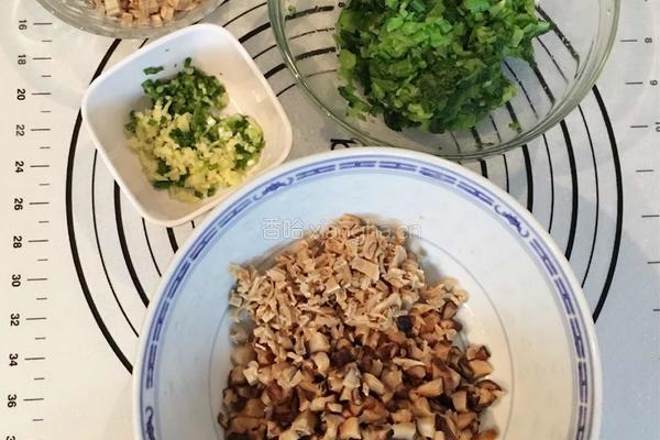 香菇青菜包的做法图解3
