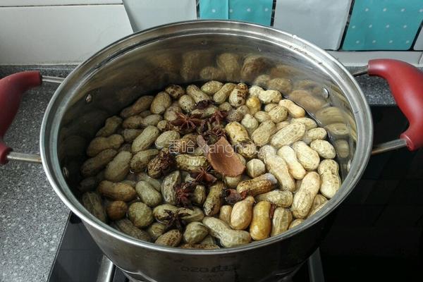 五香毛豆花生的做法图解4