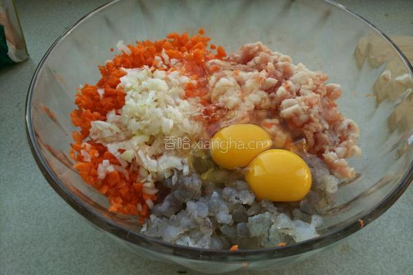 虾仁饺子的做法图解6