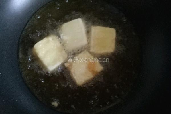 杏鲍菇炖豆腐的做法图解4