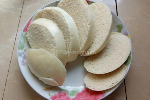 鸡蛋煎馒头片的做法图解2