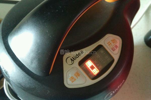 红豆黑米糊的做法图解4