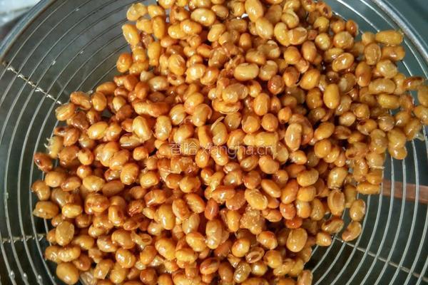 酥黄豆的做法图解5