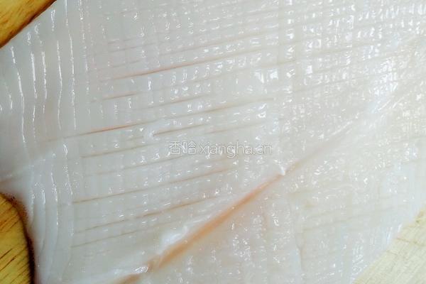 豆腐烧鱿鱼的做法图解2