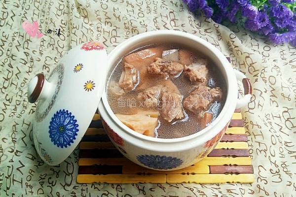 莲藕炖排骨的做法图解6