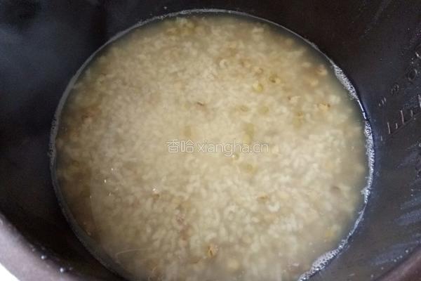 绿豆稀饭的做法图解8