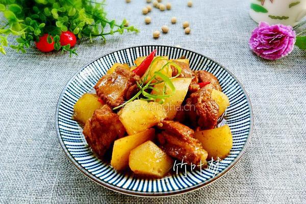 红烧土豆排骨的做法图解15