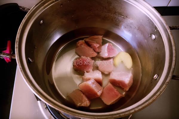 千张结烧肉的做法图解2