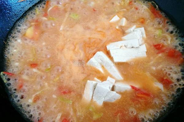 豆腐蛋花汤的做法图解12