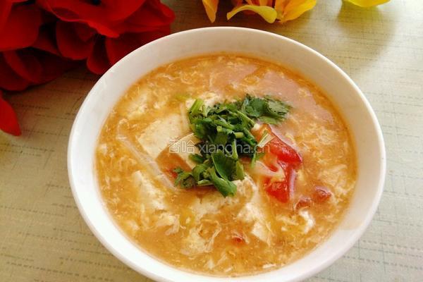 豆腐蛋花汤的做法图解14
