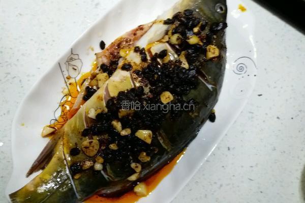豆豉蒸鱼的做法图解4