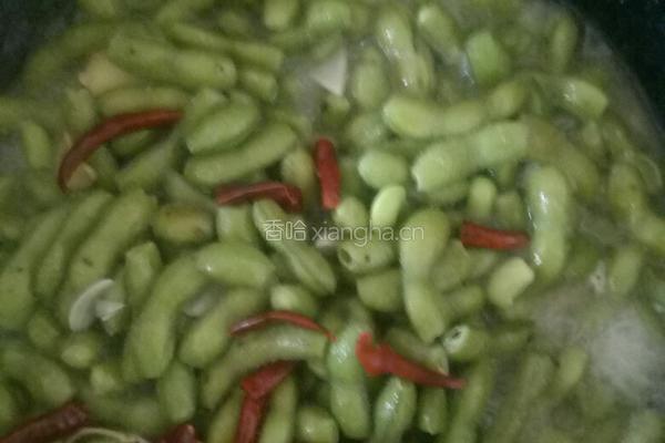 炒毛豆的做法图解7