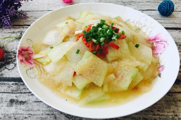 清炒冬瓜的做法图解6