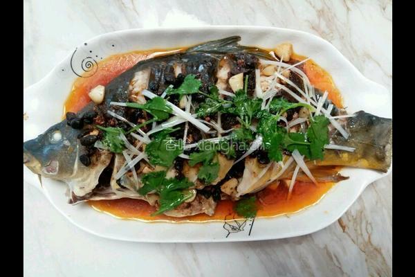 豆豉蒸鱼的做法图解6