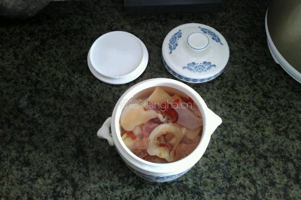 海底椰炖老鸡的做法图解4