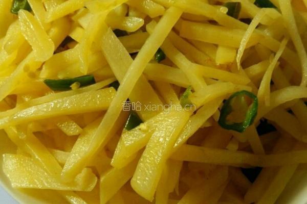 炒土豆丝