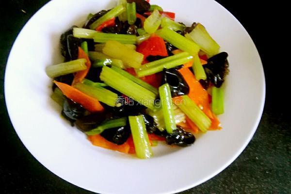 素炒芹菜的做法图解8