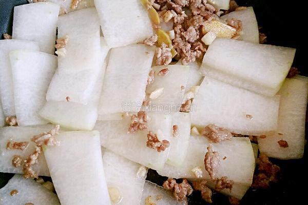 肉末烧冬瓜的做法图解6