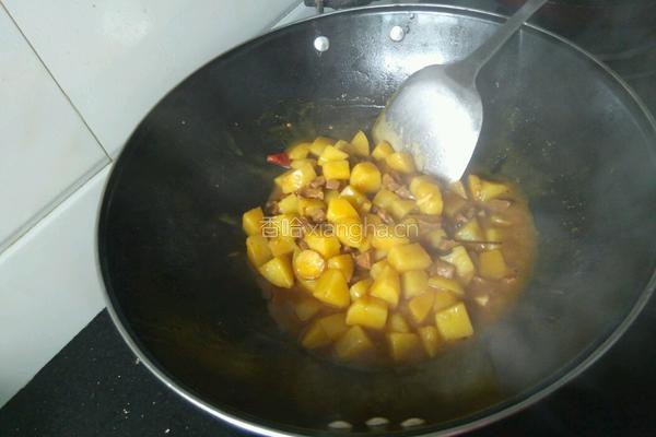 咖喱土豆烧牛肉的做法图解6