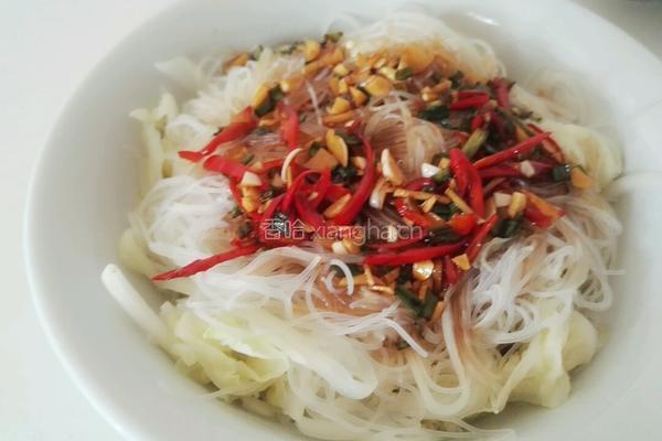 白菜拌粉丝的做法图解10