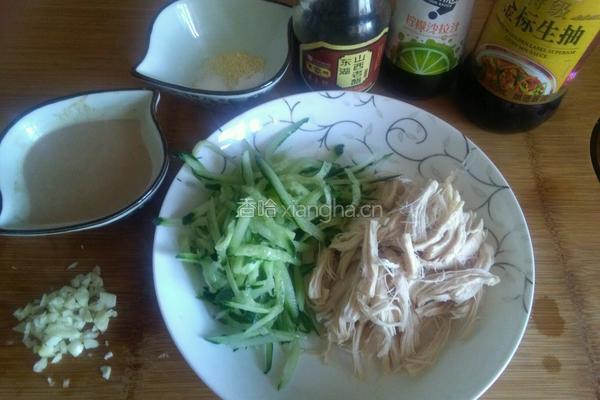 鸡丝凉面的做法图解3
