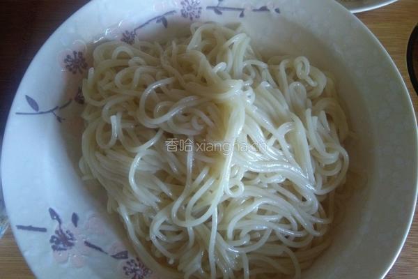 鸡丝凉面的做法图解4