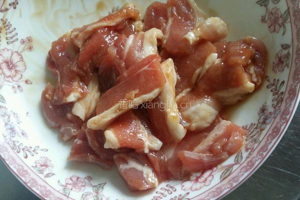 荷兰豆炒肉的做法图解5