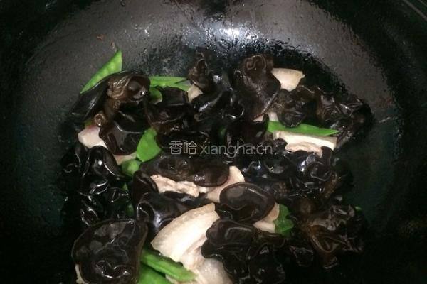 木耳汆肉的做法图解6