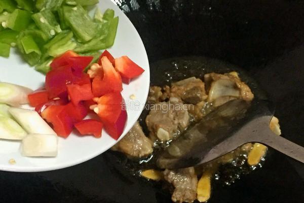 辣椒炒排骨的做法图解5