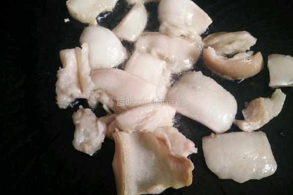 肉炒豆角的做法图解4