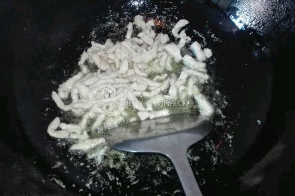 杏鲍菇炒肉丝的做法图解6