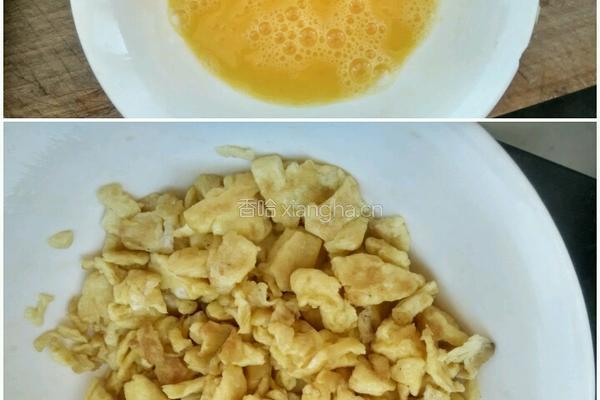 鸡蛋炒饼的做法图解2