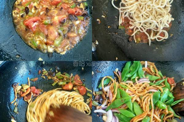 鸡蛋炒饼的做法图解5