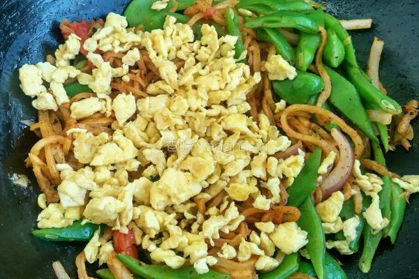 鸡蛋炒饼的做法图解6