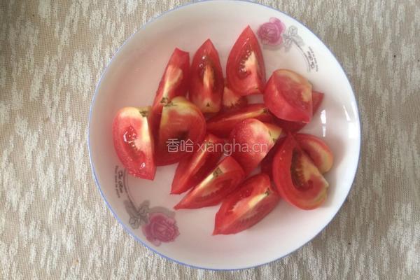 西红柿炒豆角的做法图解3
