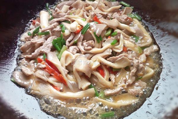 平菇炒肉的做法图解14