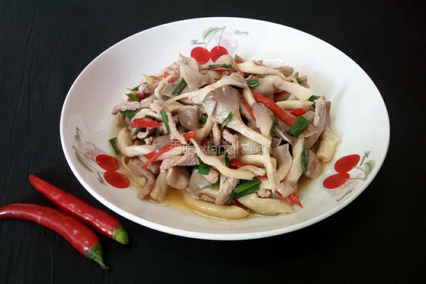 平菇炒肉的做法图解17