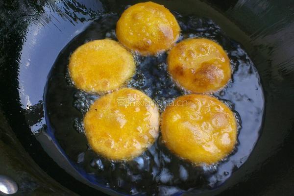炸南瓜饼的做法图解8