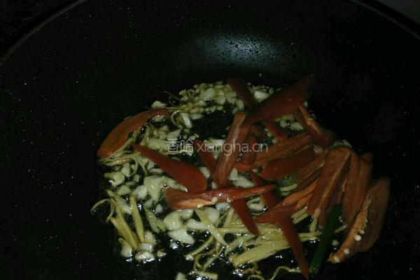 干煸鱿鱼的做法图解6