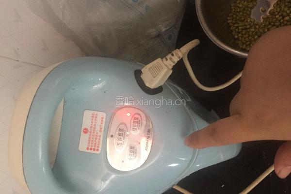 绿豆浆的做法图解3