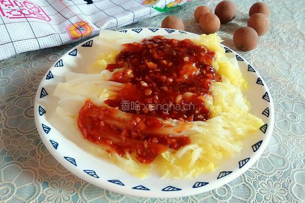 蒜蓉娃娃菜的做法图解6