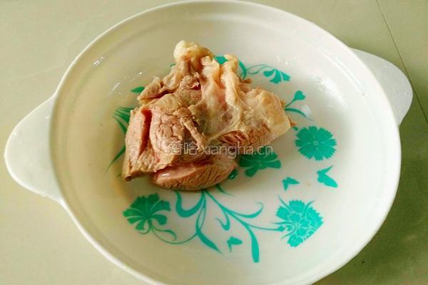 红烧羊肉萝卜的做法图解5