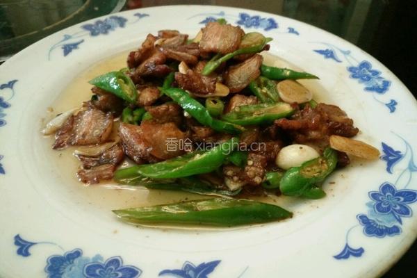 五花肉炒美人椒的做法图解9
