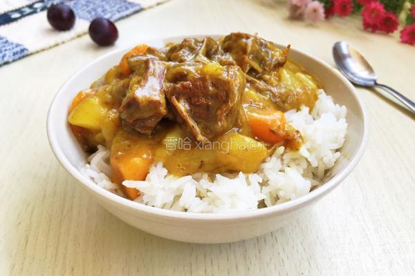 咖喱牛肉饭的做法图解5