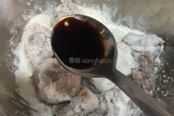 糯米蒸排骨的做法图解4