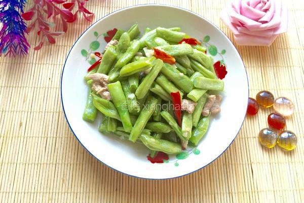 四季豆炒肉的做法图解11